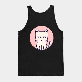 Bored cute cat Tank Top